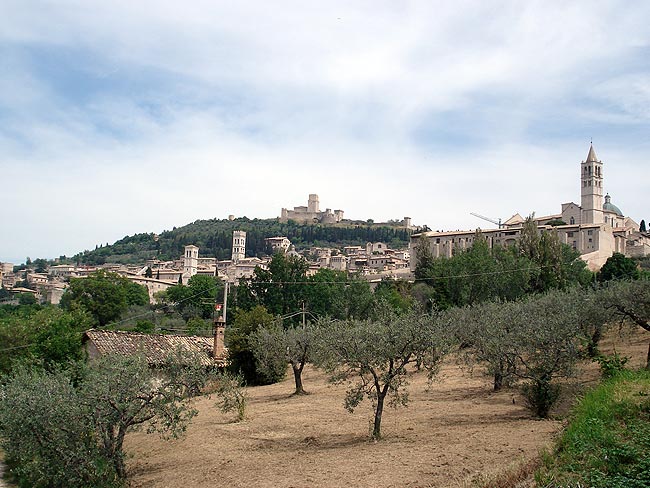  Auf dem antiken Olivenweg von Spello nach Assisi 