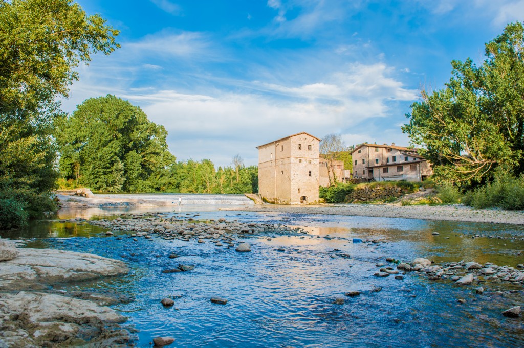 Il parco Fluviale "Parco dei mulini" - Torgiano